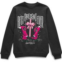 Squid Game Official Best Present Ever Sweatshirt - Black | Size: XL