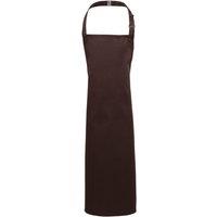Premier Bib Apron Pack of 2 in Brown