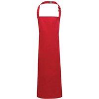 Premier Bib Apron Pack of 2 in Red