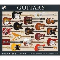 Coach House Partners Retro Guitars Jigsaw 1000 Pieces - Multicolour