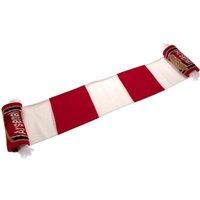 Arsenal FC Stripe Scarf in Red