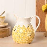 Hestia Bee Hive Jug in Yellow