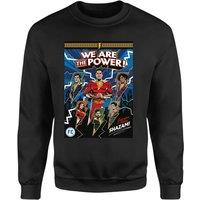 DC Comics Shazam Fury of the Gods We Are The Power Sweatshirt - Black | Size: XL