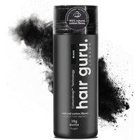 Hair Guru London Natural Cotton Hair Thickening Fibres 28g in Black