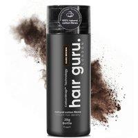 Hair Guru London Natural Cotton Hair Thickening Fibres 28g in Dark Brown