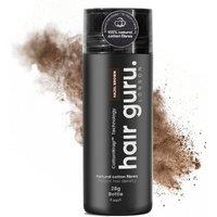 Hair Guru London Natural Cotton Hair Thickening Fibres 28g in Hazel Brown
