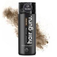 Hair Guru London Natural Cotton Hair Thickening Fibres 28g in Medium Brown
