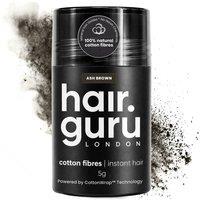 Hair Guru London Natural Cotton Hair Thickening Fibres Sample 5g in Ash Brown