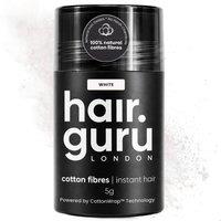 Hair Guru London Natural Cotton Hair Thickening Fibres Sample 5g in White