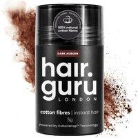 Hair Guru London Natural Cotton Hair Thickening Fibres Sample 5g in Dark Auburn