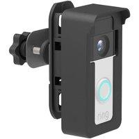 KORVIXA Ring Video Doorbell Waterproof No Drill in Black | Size: 10000mm x 520mm