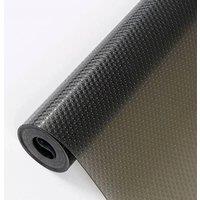 NESTLUNE Black 55*500cm Non-Slip Draw Mat Shelf Liner Cabinet Storage | Size: 10000mm x 520mm
