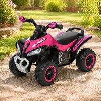 STILVORA Kids Ride-On Toy with Lights & Music in Pink