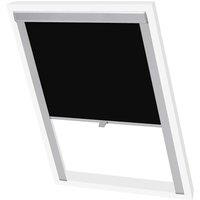 Berkfield Home Blackout Roller Blinds Black 104