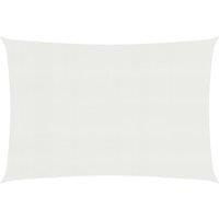 Berkfield Home Sunshade Sail 160 g/m White 6x8 m HDPE