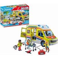 Playmobil City Life Ambulance with Lights & Sound - 71202 Playset | Size: 1 Pack
