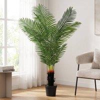 STILVORA Artificial Palm Tree 150 cm in Green