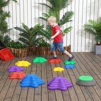 STILVORA Children's Balance Stepping Stones Set of 11 Non-Slip