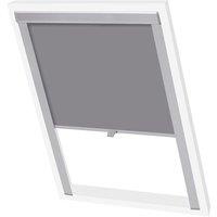 Berkfield Home Blackout Roller Blinds Grey P06/406