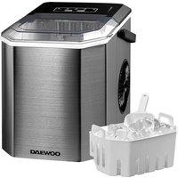 Daewoo 12kg Countertop Ice Maker - Silver