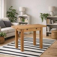 Wyld Haus Helsingor Natural Oak Effect Extendable Dining Table