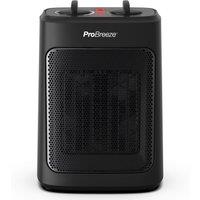 Pro Breeze 2000W Mini Ceramic Fan Heater in Black