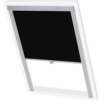 Berkfield Home Blackout Roller Blinds Black 104