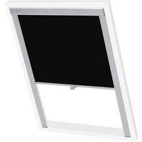 Berkfield Home Blackout Roller Blinds Black M08/308