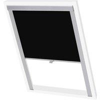 Berkfield Home Blackout Roller Blinds Black U08/808