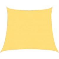 Berkfield Home Sunshade Sail 160 g/m Beige 4/5x4 m HDPE in Lemon