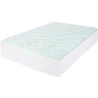 KORVIXA Mattress Topper Pillowtop Memory Foam in White | Size: Single