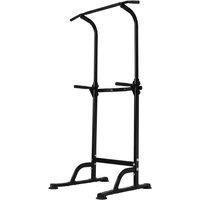 VOGREX Adjustable Pull Up Station 150kg Black