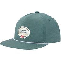 Travis Mathews Men's Patron Badge Snapback Golf Cap in Teal