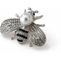 Latelita Women's Bumble Bee Brooch Silver