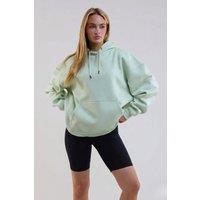BCouture Women's Cycling Shorts, Hoodie & T-Shirt Set in Pale Green | Size: Small