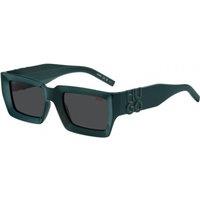 HUGO Men's HG-1310-S-MR8 Square/Rectangle Sunglasses in Green