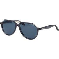 Trussardi Men's TSM9036 59T01 Round/Oval Sunglasses in Grey