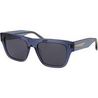 Trussardi Men's TSU9032 53T02 Square/Rectangle Sunglasses in Blue
