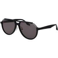 Trussardi Men's TSM9042 59A01 Square/Rectangle Sunglasses in Black