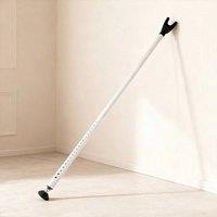 NESTLUNE Adjustable Door Security Bar 19-52 Inch Heavy Duty Stopper in White | Size: 10000mm x 520mm