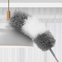 VOGREX Extendable Telescopic Cobweb Duster Long Ceiling Brush 1PC in Grey