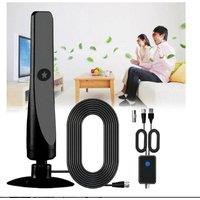 KORVIXA Best Portable TV Antenna Indoor Outdoor in Black