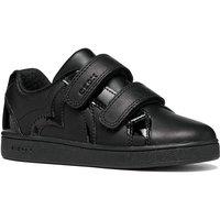 Geox Girl's J Eclyper School Shoes in Black | Size: Infant 13