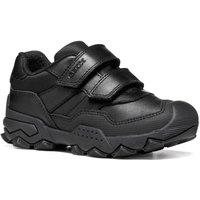 Geox Boy's J Buller School Shoes in Black | Size: Infant 12.5