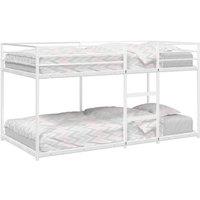 Berkfield Home Bunk Bed without Mattress White 100x200 cm Steel
