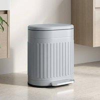 STILVORA 20L Kitchen Pedal Bin with Soft-Close Lid in Grey