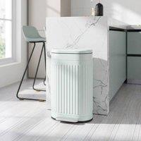 STILVORA 30L Pedal Bin with Soft-Close Lid in Light Green