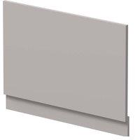 Balterley Bath End Panel, Acrylic Finish, 800mm in Grey