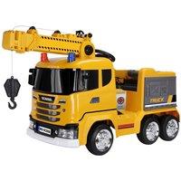 OutdoorToys Scania P250 Recovery Crane Ride On Lorry in Yellow