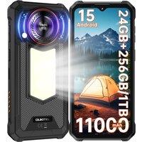 OUKITEL WP53 Pro Rugged Smartphone 24GB+256GB, 11000mAh Battery, NFC IP68 in Black
